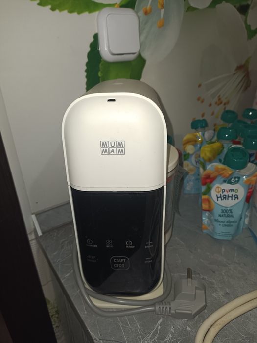 Блендер-пароварка MUMMAM для детских пюре