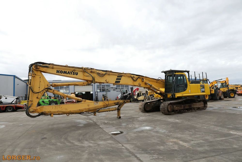 Komatsu PC 340 LC - 6K Excavator de demolare Komatsu PC340 LC-6K din anul 2001, 40 tone
