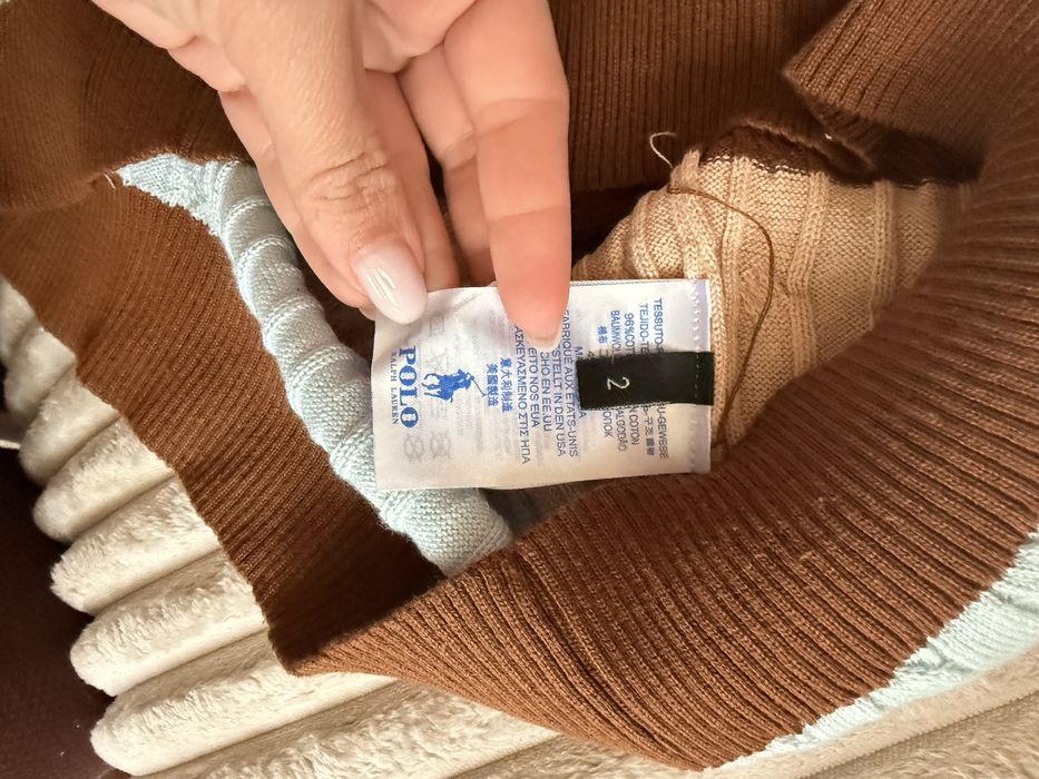 Pulover maneca scurta Polo Ralph Lauren L nou cu eticheta