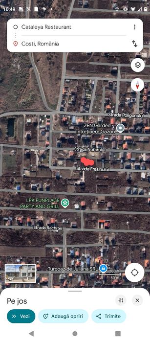 Vand lot de casa de 500 m2 satu costi in spate folicultura