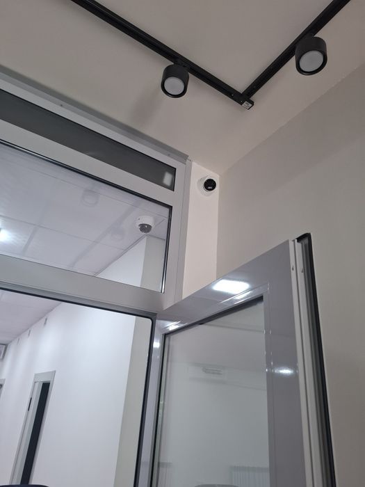 Установка видеонаблюдение, домофон