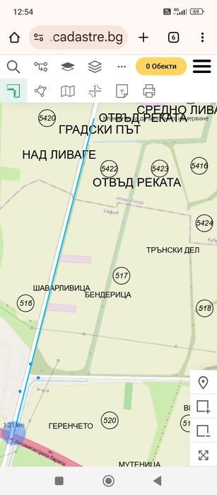 Продава се Парцел в София, Бенковски - 4656 кв.м за 55 €/кв.м - Снимка #4