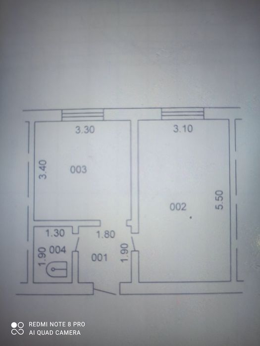 2 Komnatali kvartira