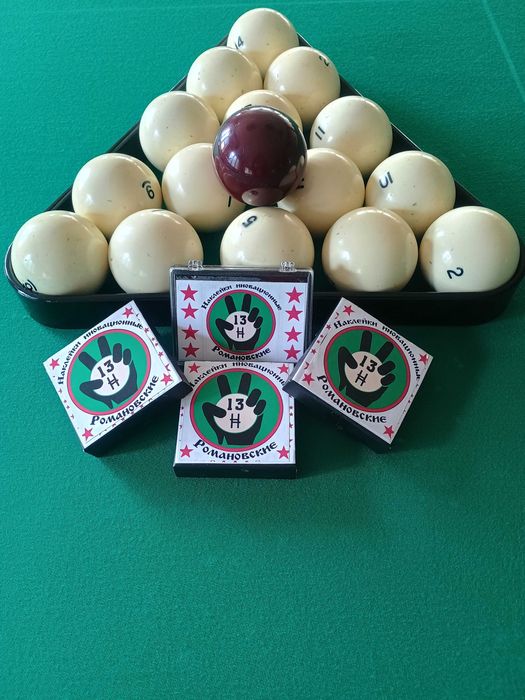 Романовские бильярдные наклейки