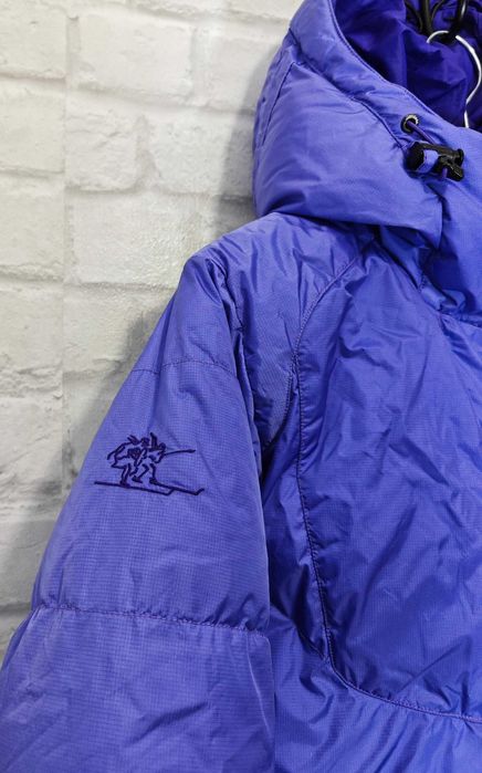 Bergans of Norway Дамско пухено лилаво яке с качулка размер М