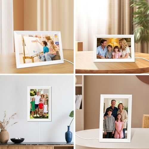 Нова 10.1" WiFi дигитална фоторамка IPS тъчскрийн 32GB Frameo снимки