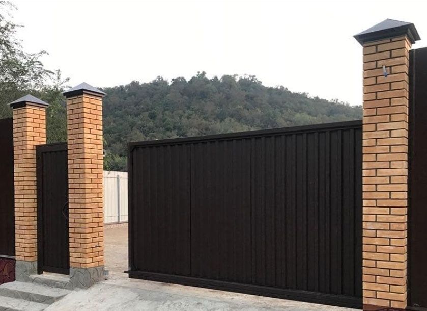 Откатные автоматические ворота