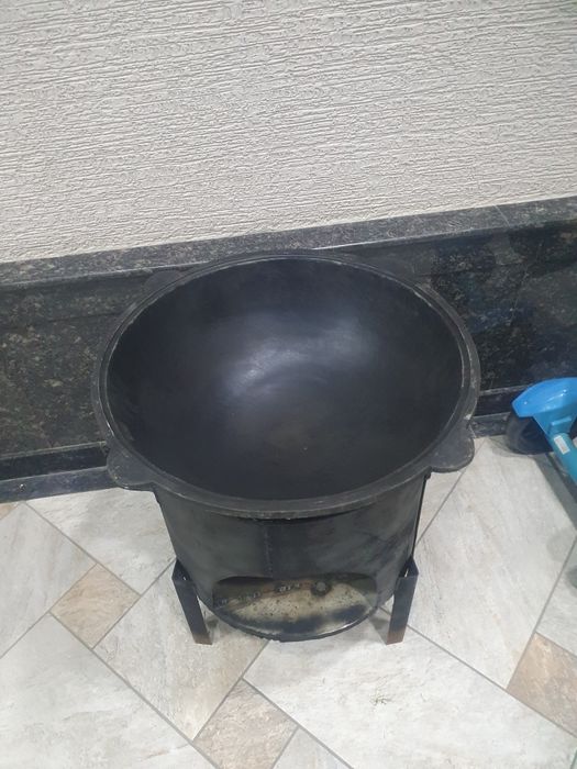 Qozon ochoq Chugun Duralumin