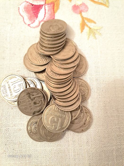 Советские монеты.