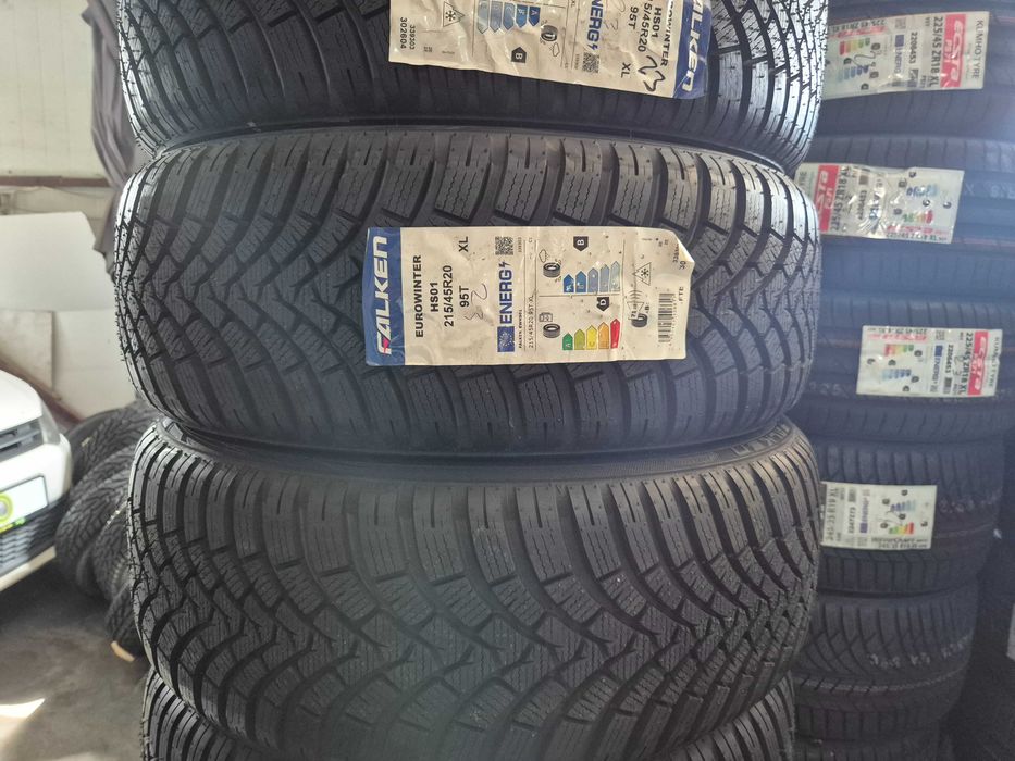 Anvelope M+S IARNA - 215/45/20 95T XL - FALKEN EuroWinter HS01 - NOU - DOT 3623 !