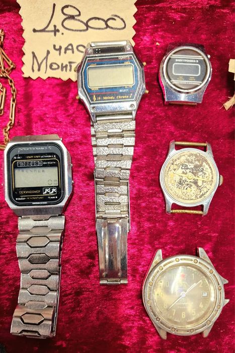 Наручные часы ретро