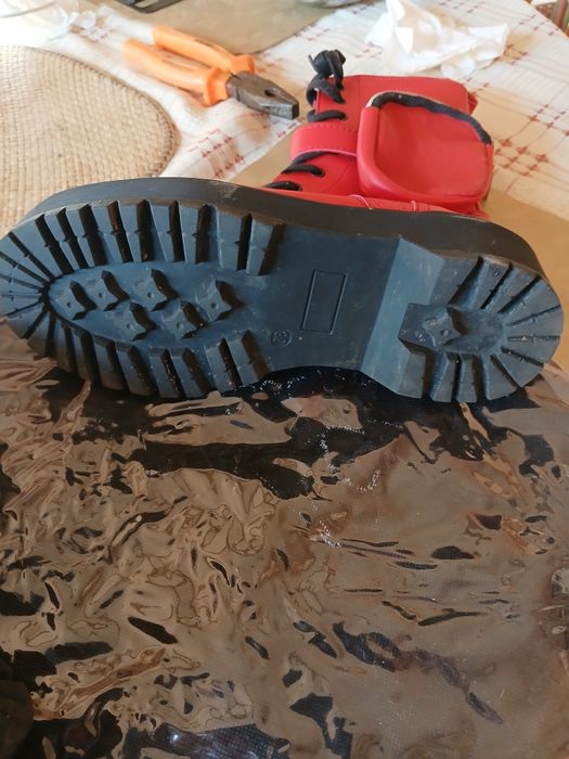 Дамски ботушки от естествена кожа