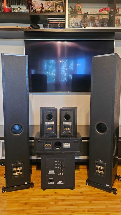 Sistem Audio JAMO S606 HCS5 + DENON AV-R1610+Microfon Calibrare AUDYSSEY+CABLURI BOXE