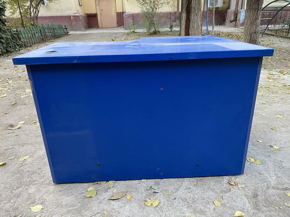 Офисный стол (синий )