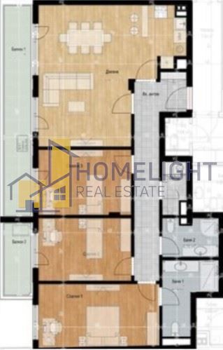 Продава се Четиристаен апартамент в София, Младост 4 - 177 кв.м за 2000 €/кв.м - Снимка #7