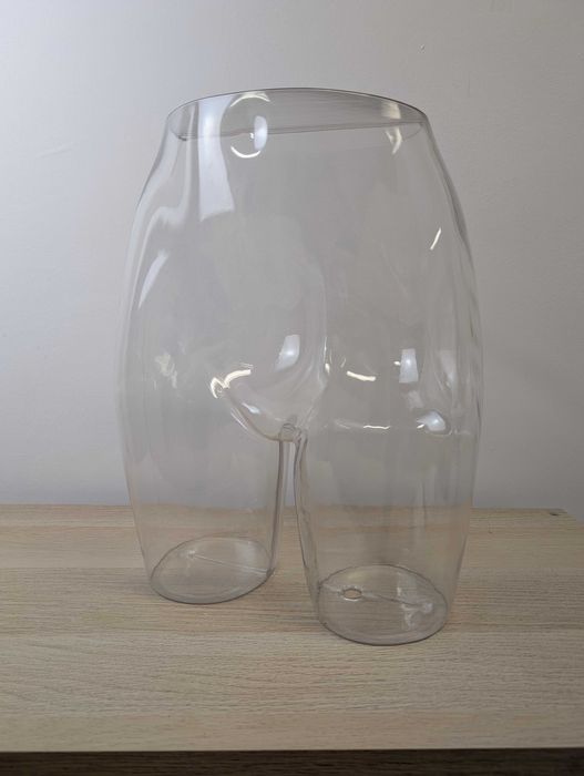 Прозрачен манекен торс за бельо/витрина – 1 бр. (доставка включена)