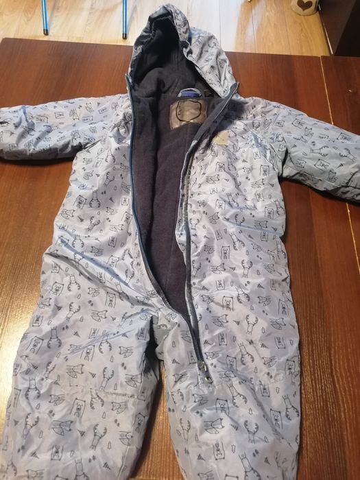 Лот зимни дрехи-космонавти, гащеризони, якета 80-86