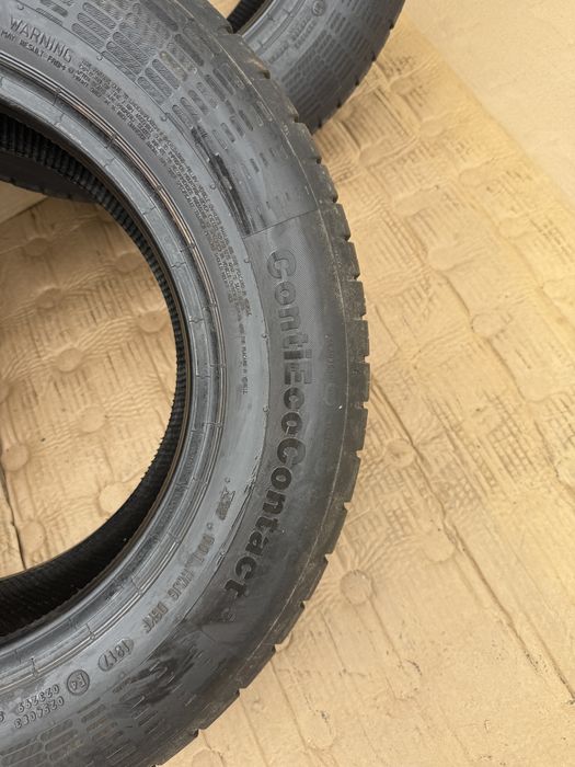 3 бр летни гуми Continental 185/70 R14 DOT 18/17 6мм