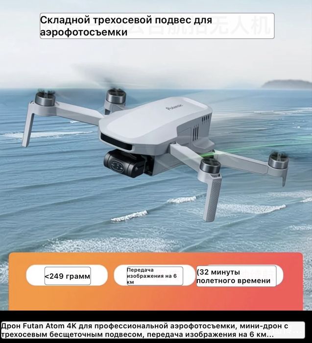 Дрон квадракоптер