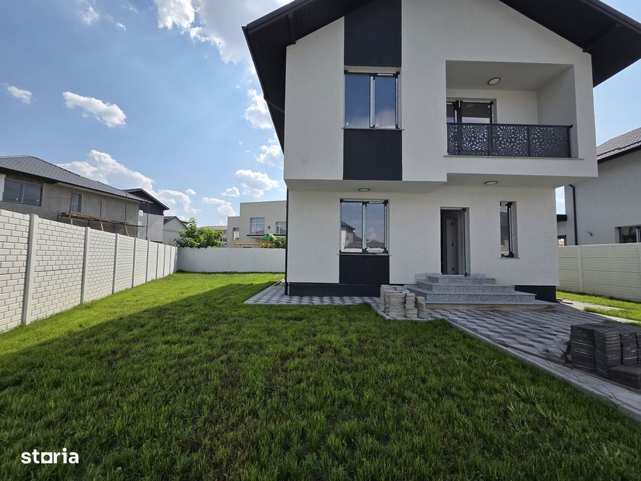 Casă individuală 4 camere Bragadiru Independentei 125 mp teren 300 mp