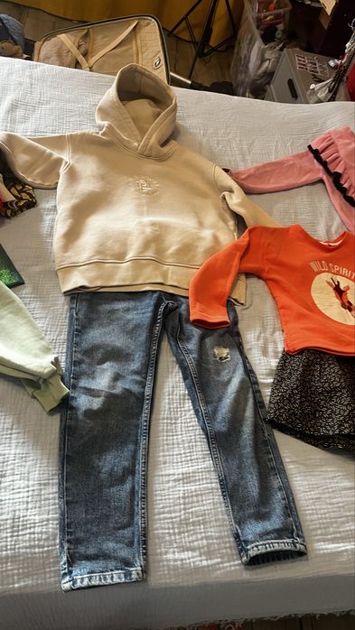 Пакет с одеждой для девочки