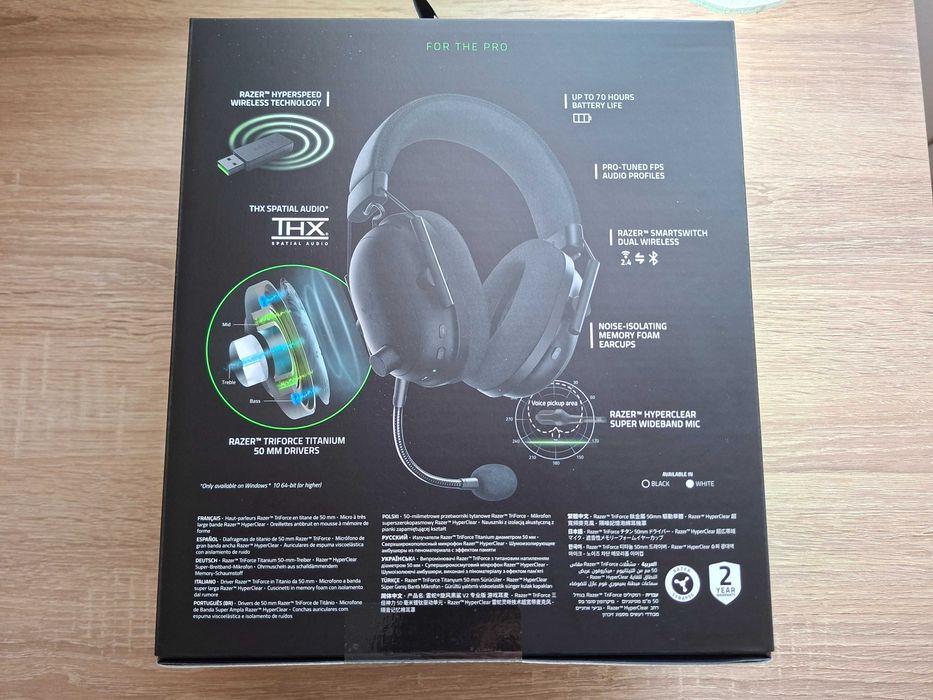 Casti Gaming Razer BlackShark V2 Pro 2023 - Sigilat
