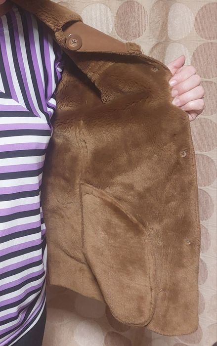 Jachetă din Blană Sintetică