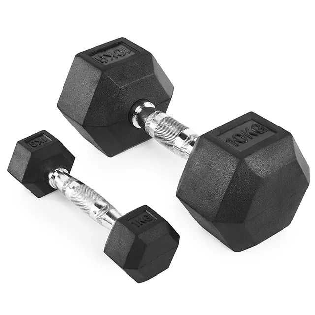 Сет Гири Хекс 1 до 10 кг (10 двойки) , Хексагонални Дъмбели