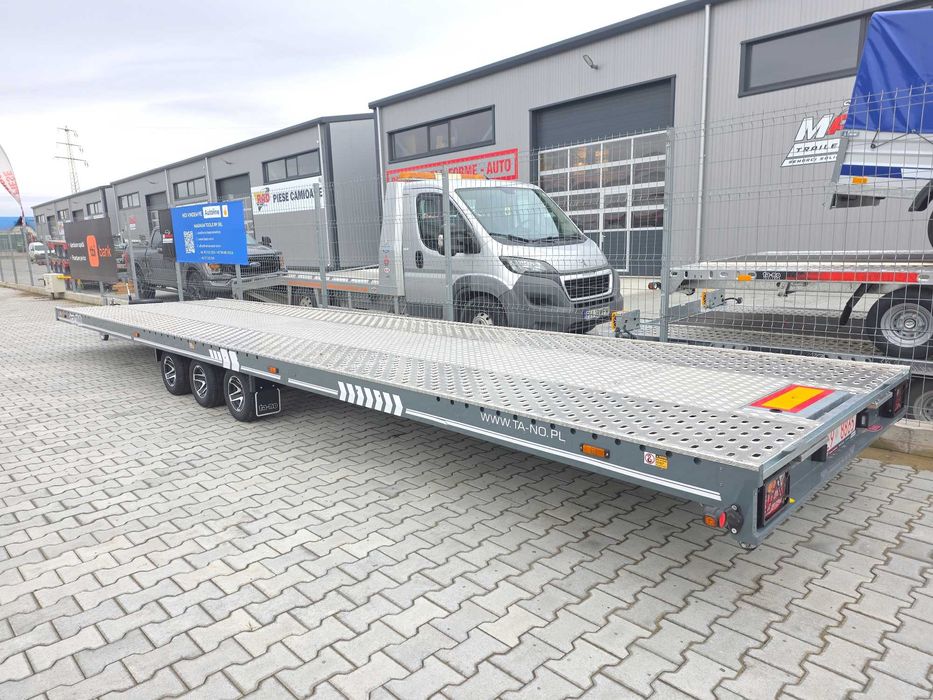 Platforma Trailer auto 9.0M - 3 axe - TA-NO TRIO 35.90