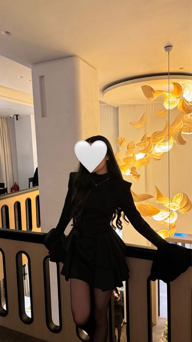 Платье черное, s размер