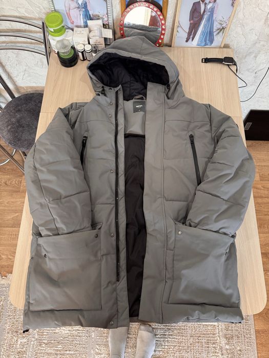 Куртка серая на зиму