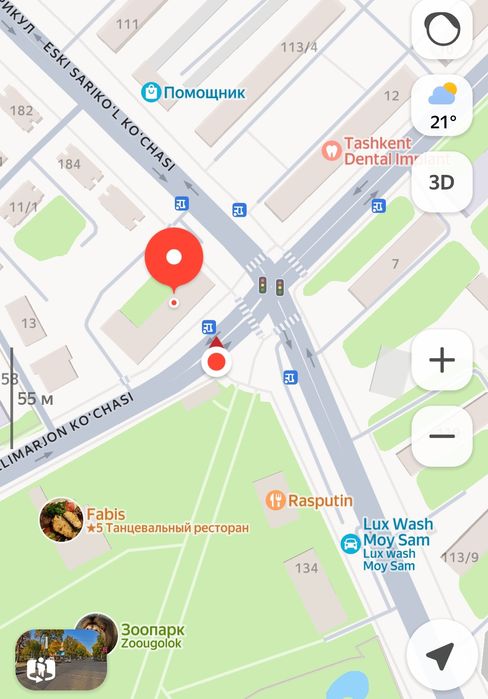 Аренда 1 комнатная ПУСТОЙ!!! парк Фуркат без маклер