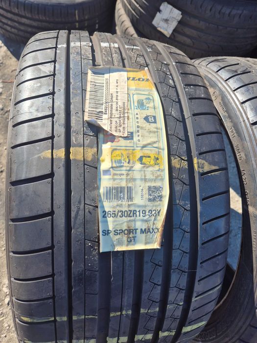 2 Anvelope de VARA - 265/30/19 - DUNLOP - NOI - DOT 2018 !