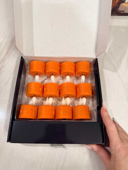 Lumânări decorative set 12 bucăți