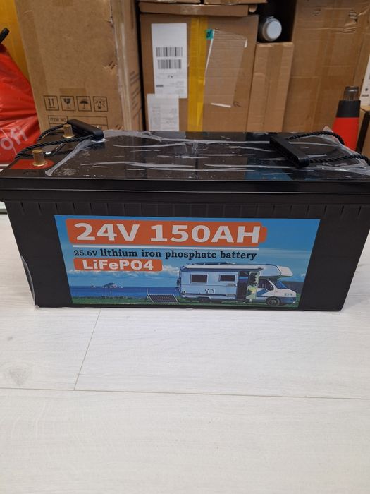 Baterie LiFePo4 24V - 150Ah + Încărcâtor