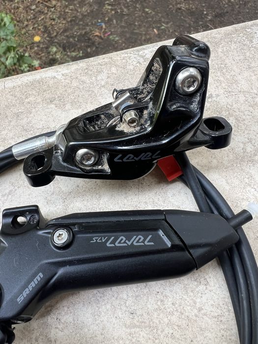 SRAM Level Silver Stealth 4-бутали дискови спирачки с дискове 180/160