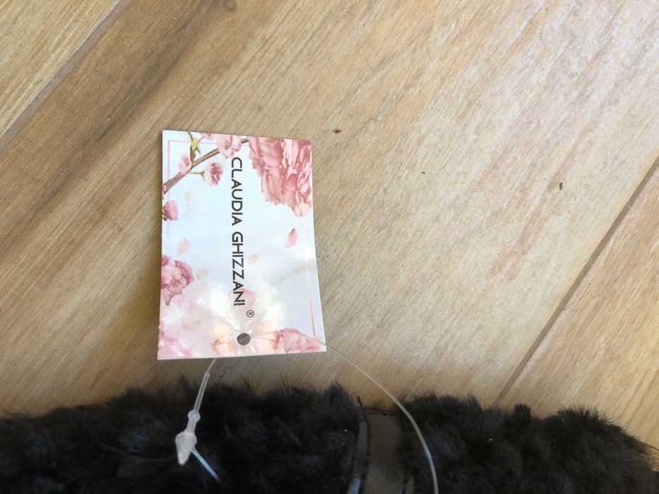 Дамски чехли с пух