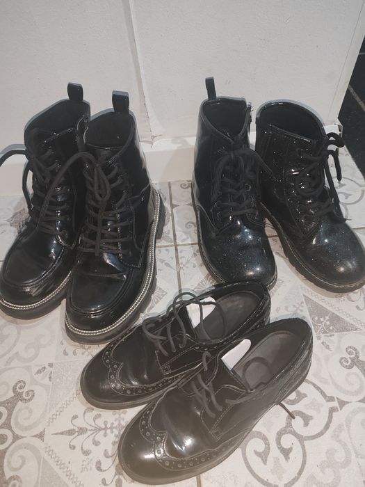 Ботинки на девочку, демисезонные, р. 33-34