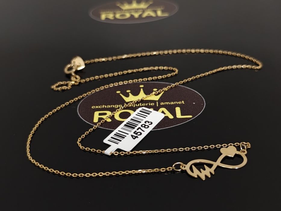 Bijuteria Royal: Lanț aur 14k/1.84 gr