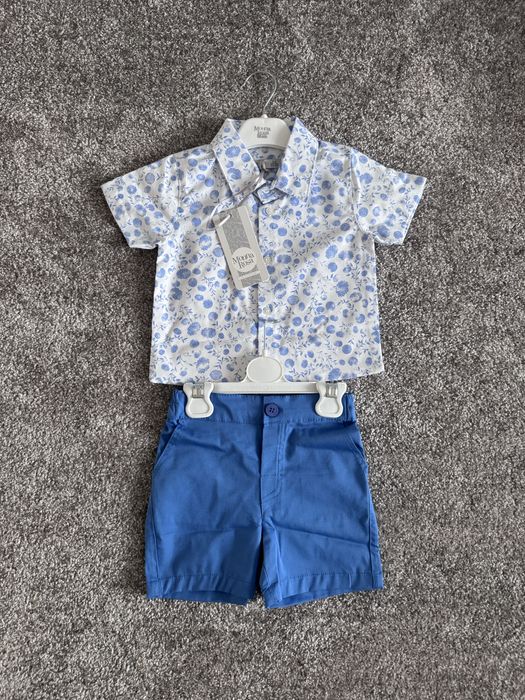 Чисто нов бебешки комплект за момче 3-6м