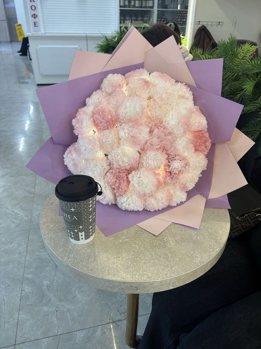 Букет с подсветкой