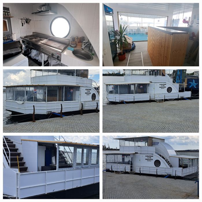 Restaurant ponton port turistic Mangalia