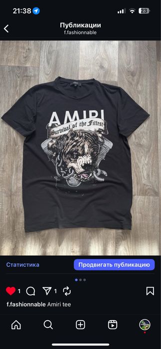 продам футболку Amiri