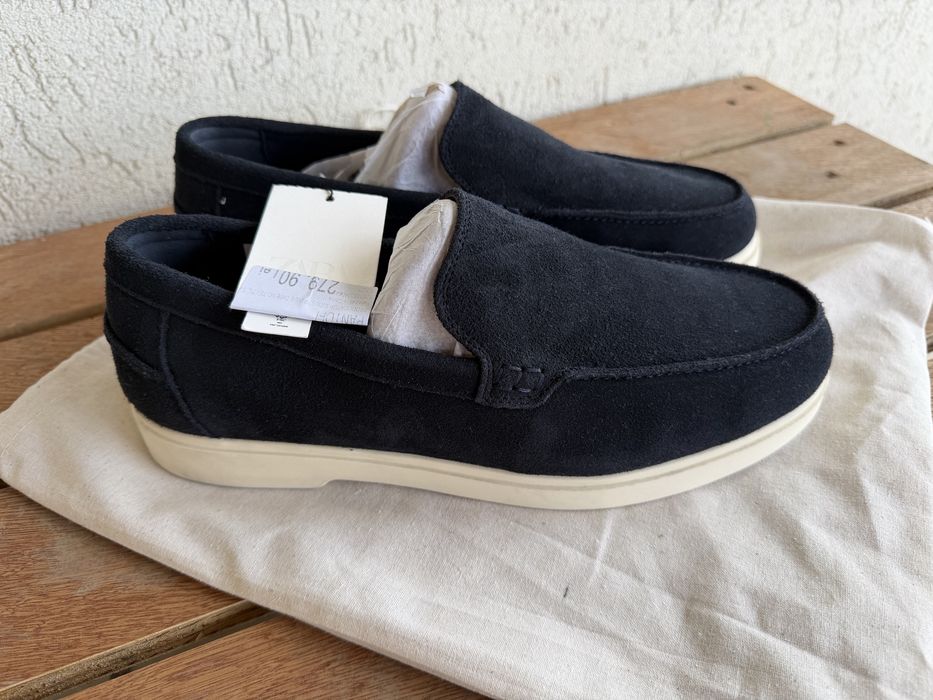 Loafers zara mango piele naturala
