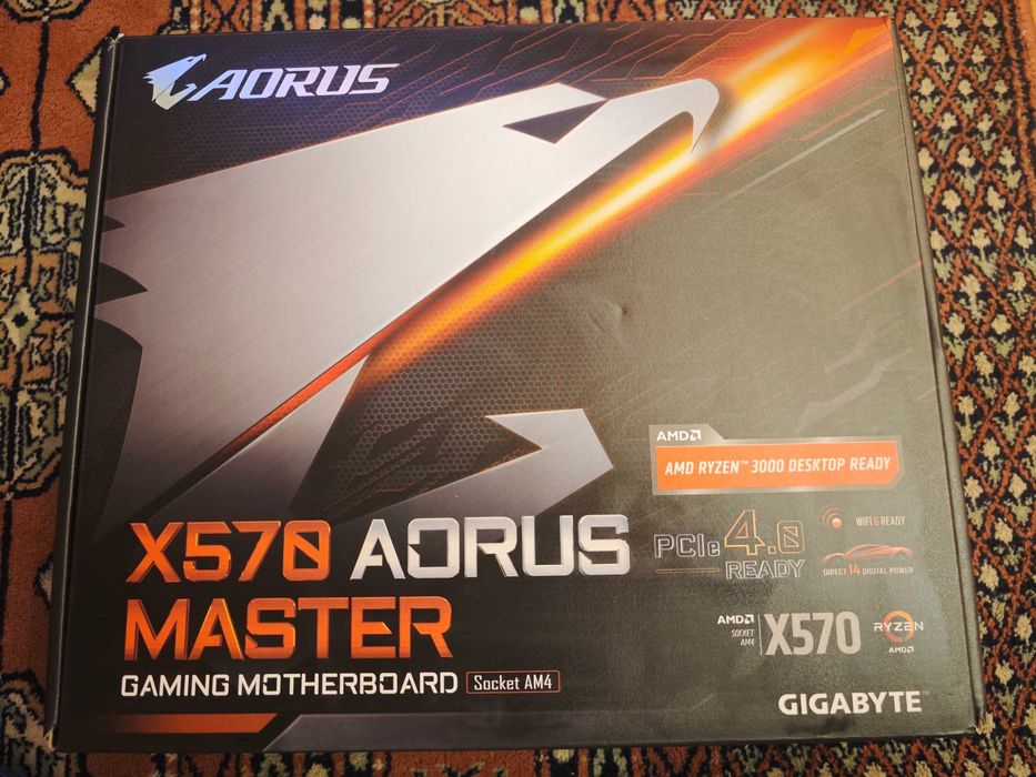 Gigabyte Aorus Master x570 + AMD Ryzen 5900X + RAM 32GB DDR4 G.SKILL