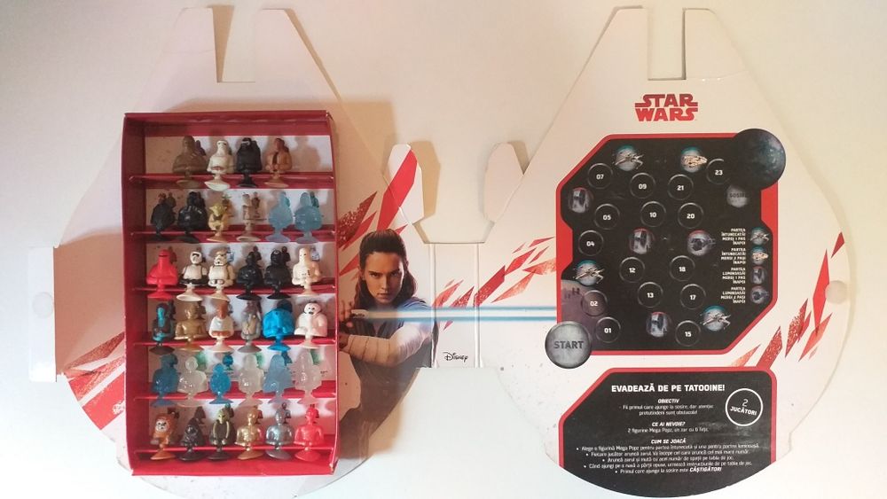 album colectie jucarii figurine stikeez strumpfi star wars gasca zurli