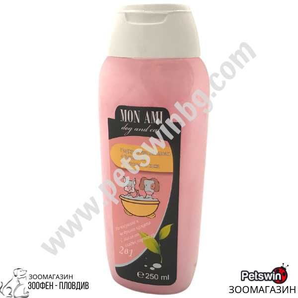 Шампоан с Балсам за Чувствителна кожа - за Кучета и Котки - 250ml гр ...