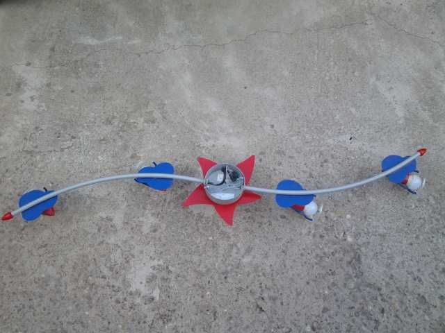 *Wofi Plafoniera | Lustra camera copii | tineret 4 x 40 W