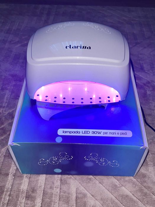 Професионална LED лампа Clarissa 30W за маникюр и педикюр