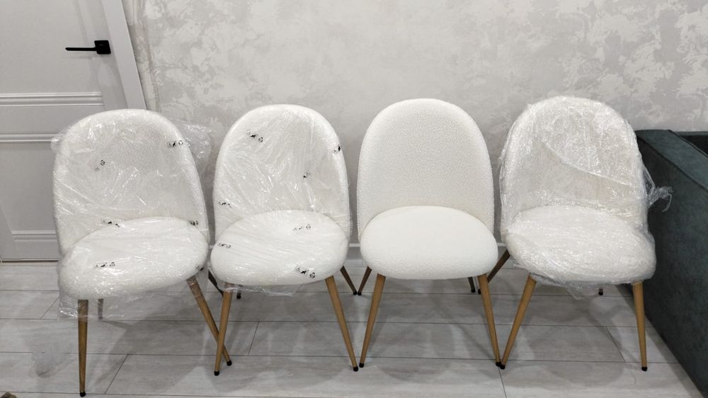 Стулья Тэдди молочного цвета